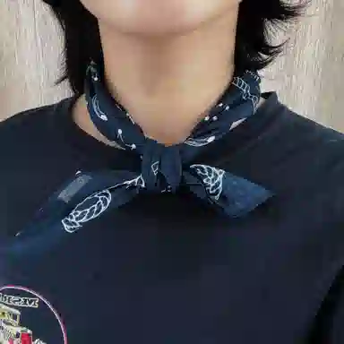 滚烫时光 牛仔靴 棉 头巾 男女同款情侣款