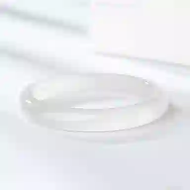 周百福 美人镯 国潮风古风新中式复古叠戴镯子叮当镯扁条手饰 汉服旗袍古风  玉髓 手镯 男女同款情侣款