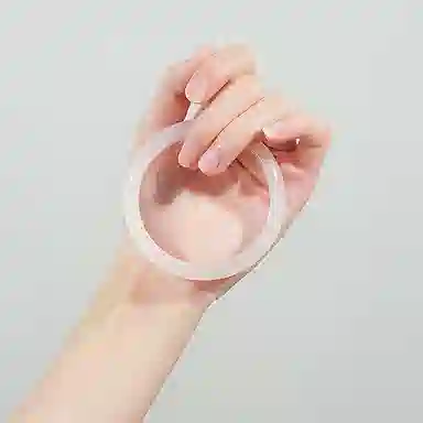 周百福 美人镯 国潮风古风新中式复古叠戴镯子叮当镯扁条手饰 汉服旗袍古风  玉髓 手镯 男女同款情侣款