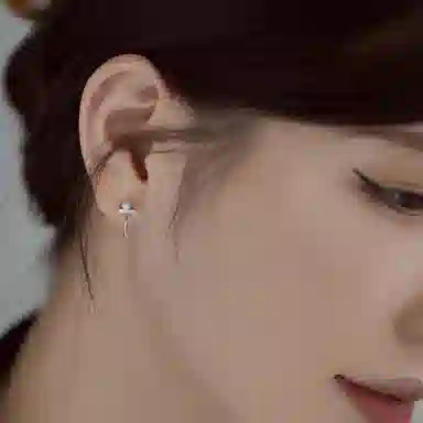 贝诗珠宝 个性小众原创设计 淡水珍珠 耳钉 女款