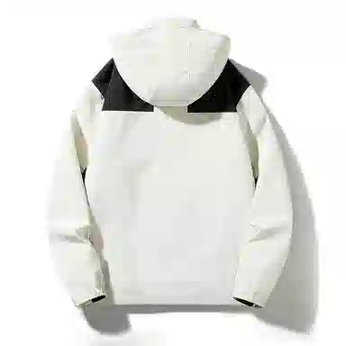 雅鹿优选  休闲简约百搭连帽  防水防风透气耐磨冲锋衣 男女同款