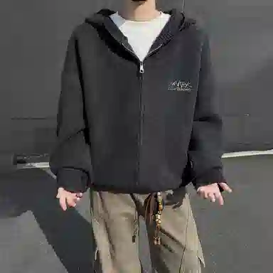 Fairwhale Hoodie Zipper Logo