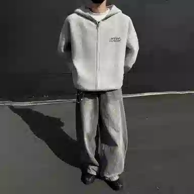 Fairwhale Hoodie Zipper Logo