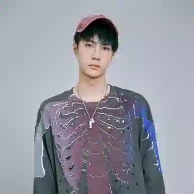 Fishing Bear Denim Cap