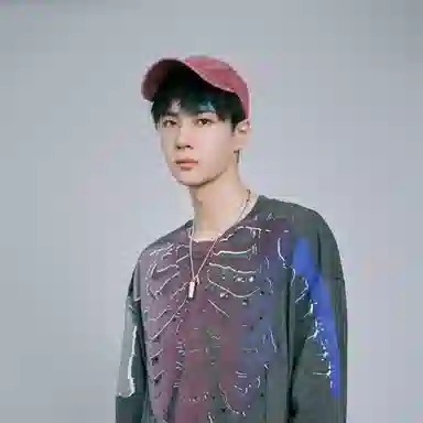 Fishing Bear Denim Cap