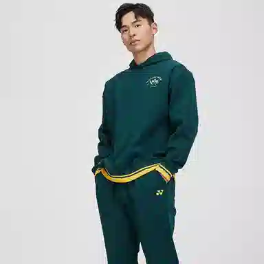 YONEX Training Series Pullover Deep Green/Ivory
