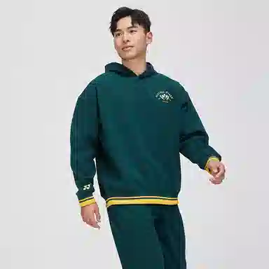 YONEX Training Series Pullover Deep Green/Ivory