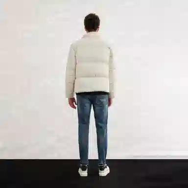 Mangano FW24 Logo Sleeve Down Jacket