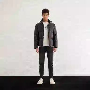 Mangano FW24 Logo Sleeve Down Jacket