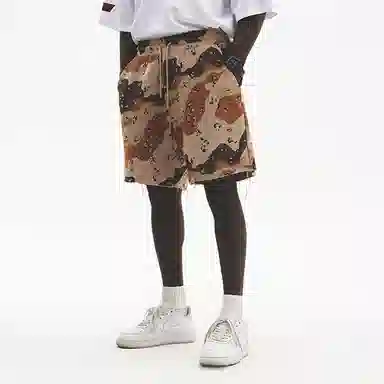UNTILWERICH Desert Camo Shorts