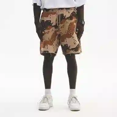 UNTILWERICH Desert Camo Shorts