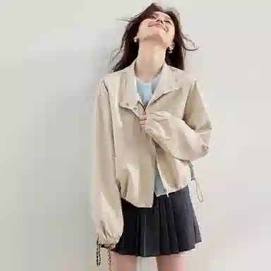 VICTORIA&VERA Vintage Collar Jacket