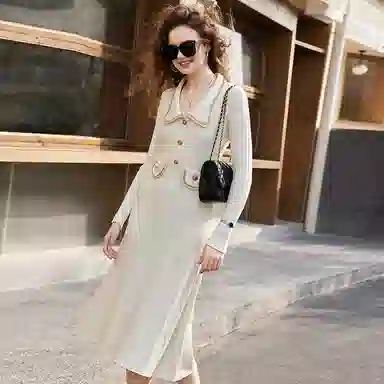 VICTORIA&VERA Classic Knit Dress