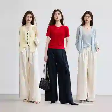 VICTORIA&VERA Commuter Pants