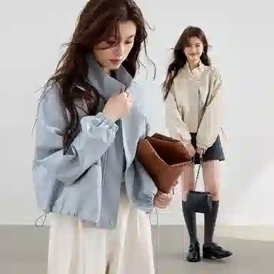 VICTORIA&VERA Vintage Collar Jacket