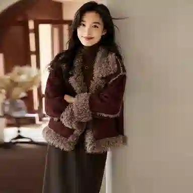 VICTORIA&VERA Suede Jacket