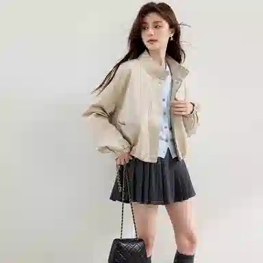 VICTORIA&VERA Vintage Collar Jacket