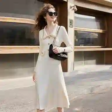 VICTORIA&VERA Classic Knit Dress