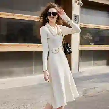 VICTORIA&VERA Classic Knit Dress