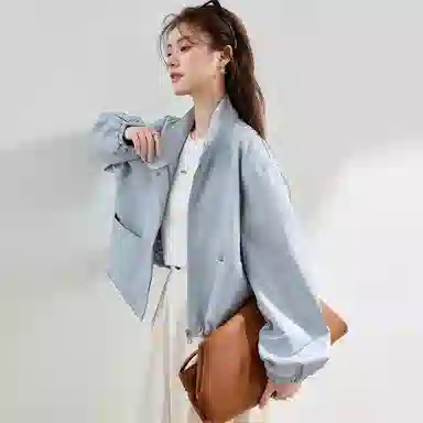 VICTORIA&VERA Vintage Collar Jacket