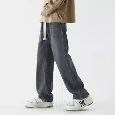 BRNR Basic Washed Loose Jeans