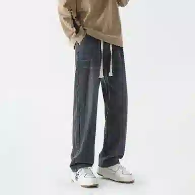 BRNR Basic Washed Loose Jeans