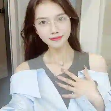 【联系客服可配度数】 佐川 多边形无边框眼镜 无框超轻纯钛素颜眼镜 纯钛 不规则形 光学镜架 男女同款情侣款 可配近视 礼盒装