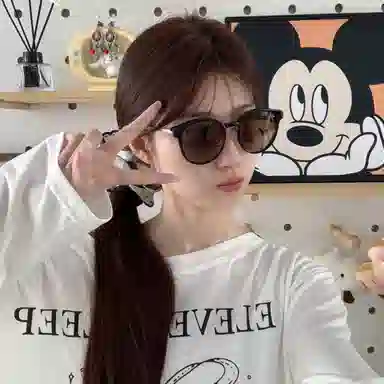 【可配度数】 佐川 时尚磁吸韩系半框近视 遮脸显脸小 圆形 光学镜架 男女同款情侣款