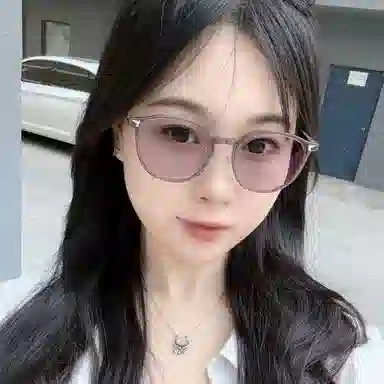 佐川 超轻钛复古圆框 防蓝光变色 修容显脸小 圆形 光学镜架 男女同款情侣款