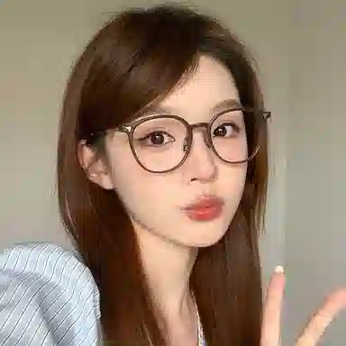 佐川 超轻钛复古圆框 防蓝光变色 修容显脸小 圆形 光学镜架 男女同款情侣款