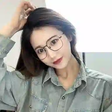 【联系客服可配度数】 佐川 修容大框眼镜女 超轻复古方框显瘦眼镜架男 文艺圆脸眼镜 合金 方形 光学镜架 男女同款情侣款 礼盒装