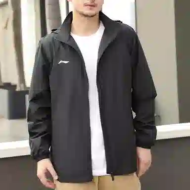 LiNing Fitness Windbreaker Black