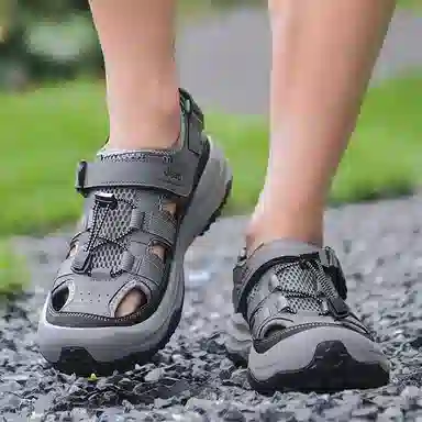 Jeep Sandals Grey