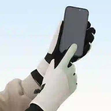 俞兆林 防滑防风冬季新款骑行电动车分指可触屏加绒防寒户外女士滑雪玩雪加棉厚实 保暖 其他手套 女款