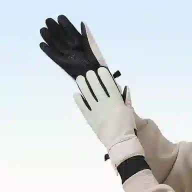 俞兆林 防滑防风冬季新款骑行电动车分指可触屏加绒防寒户外女士滑雪玩雪加棉厚实 保暖 其他手套 女款