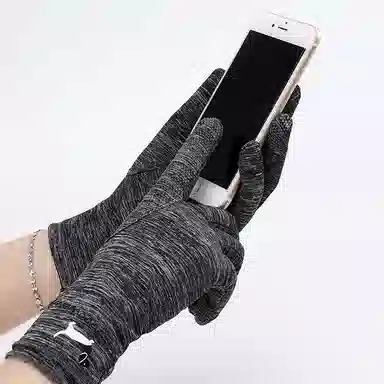 俞兆林 夏季骑行户外开车外卖防晒遮阳薄款防滑防紫外线可触屏 运动手套 女款