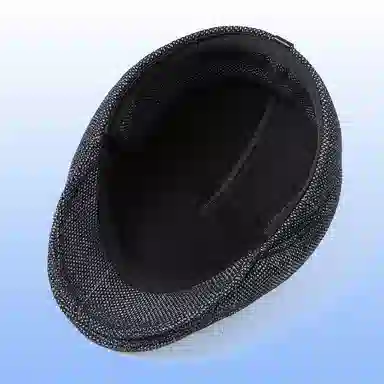 俞兆林 中年人爸爸帽子保暖加长护耳秋冬季鸭舌帽老人爷爷前进帽 轻薄款 贝雷帽 男款