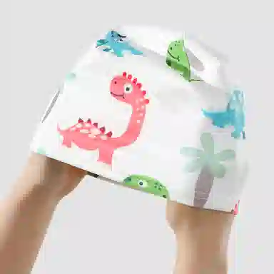 俞兆林 宝宝可爱秋冬户外防风防寒女童卡通德绒保暖包头帽  涤纶 帽子 儿童款