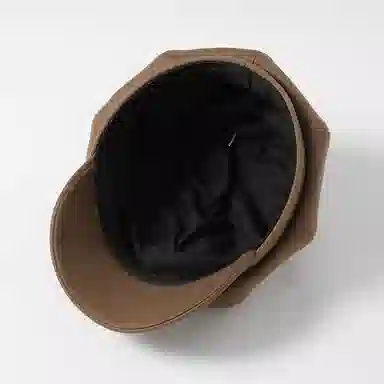 俞兆林 秋日系复古前进帽春秋款蓓蕾画家帽韩版大头围显脸小八角帽子透气轻薄款 聚酯纤维 贝雷帽 女款