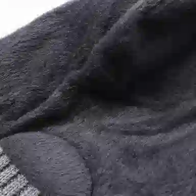 俞兆林 男冬季骑行保暖加长护耳帽休闲百搭包头冬天户外防寒针织帽 加绒 绒线帽 男款