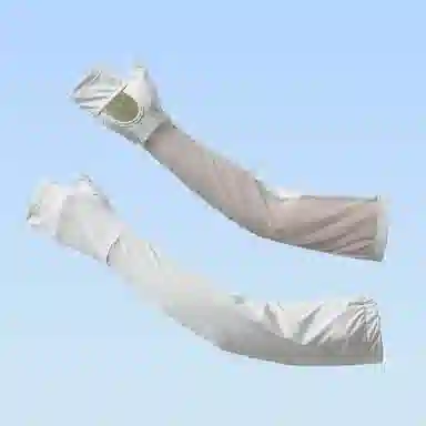 俞兆林 半指手套冰袖一体户外出游登山骑行开车钓鱼防紫外线护袖掌心镂空防滑透气冰感遮手臂遮阳薄款可触屏 防晒袖 女款