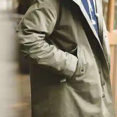 MADEN Parker Coat Military Green