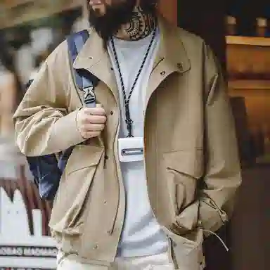 MADEN Jacket Khaki