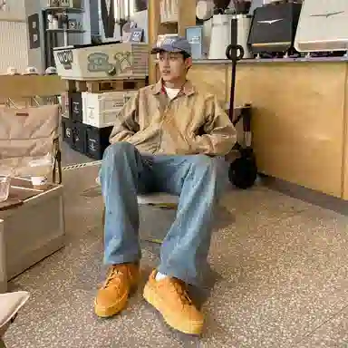 MADEN Harrington Jacket Khaki