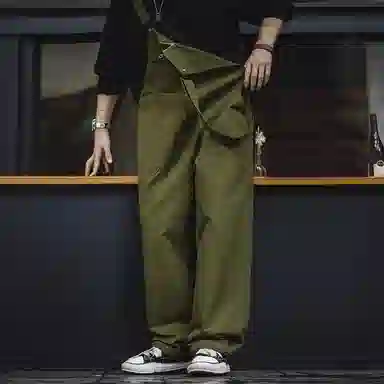 MADEN Vintage Navy Deck Overalls