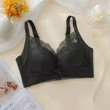 芬腾 调整型全罩杯聚拢上托收副乳无钢圈防下垂舒适蕾丝文胸 女款