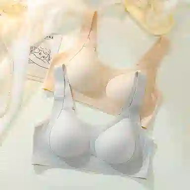 芬腾 无痕超薄款全罩杯大胸显小收副乳防下垂聚拢文胸 女款