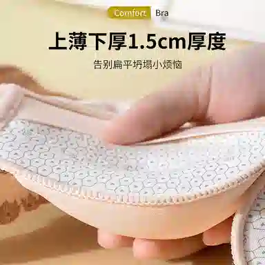 芬腾 调整型聚拢小胸上托收副乳无钢圈防下垂文胸 女款