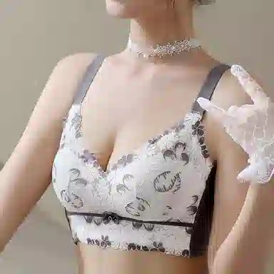 芬腾 调整型聚拢小胸上托收副乳无钢圈防下垂文胸 女款