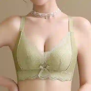 芬腾 女士内衣无钢圈聚拢大小胸可穿调整型防下垂上托收副乳性感文胸 女款